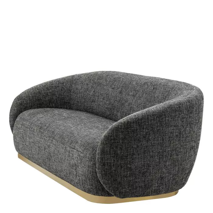 Canapea Brice Rocat Black 115773, Eichholtz