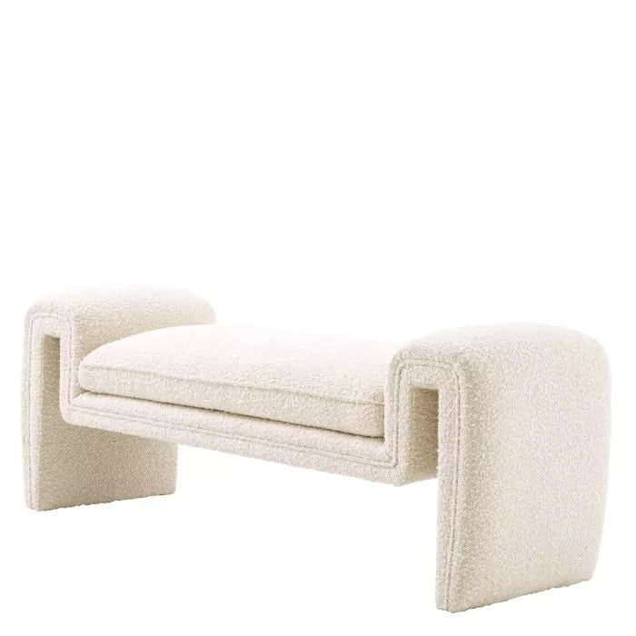 Bancă Tondo S Boucle Cream 115859,  Eichholtz