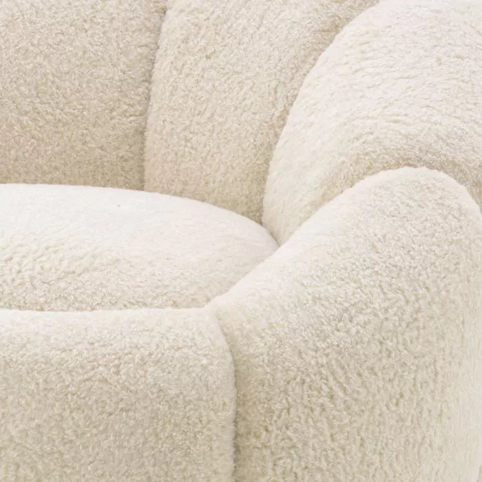 Fotoliu Pivotant Inger Brisbane Cream 116618, Eichholtz
