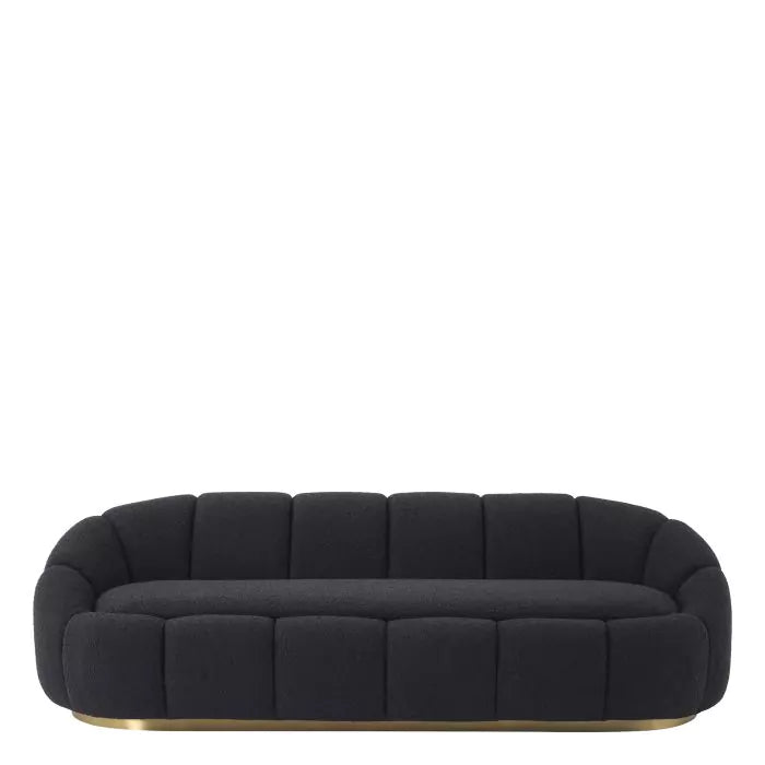 Canapea Inger Boucle Black 116741, Eichholtz
