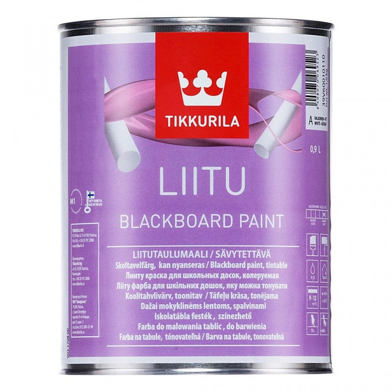 Vopsea tablă școlară Liitu Negru, Tikkurila