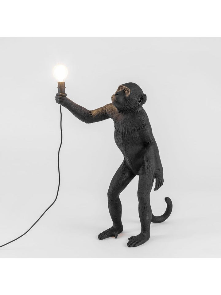 Veioză Exterior Monkey Neagră 14922, Seletti