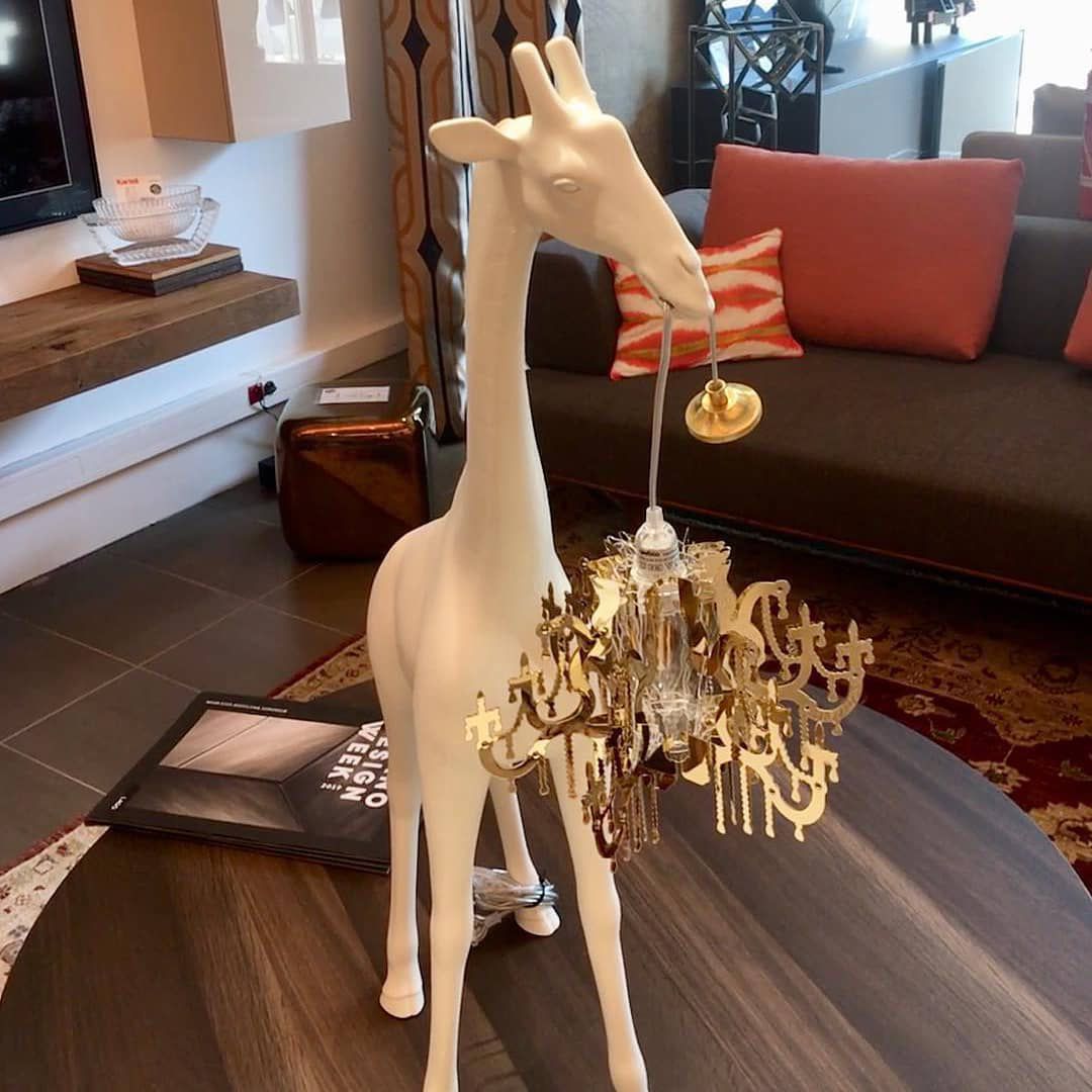Giraffe in Love XS White, Qeeboo