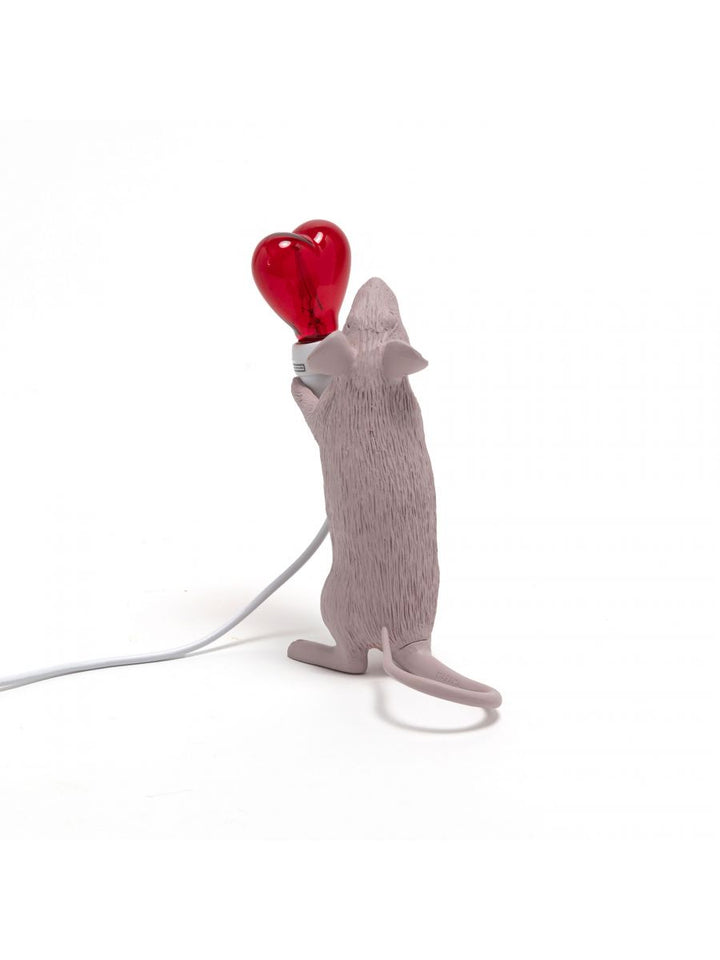 Veioză Mouse Step Love USB 15220SV, Seletti