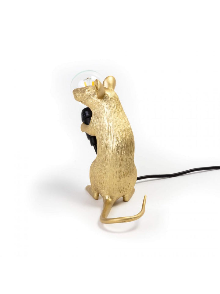 Veioză Mouse Mac Auriu 15231, Seletti