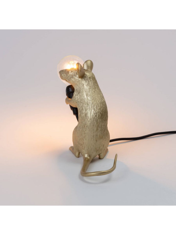 Veioză Mouse Mac Auriu 15231, Seletti