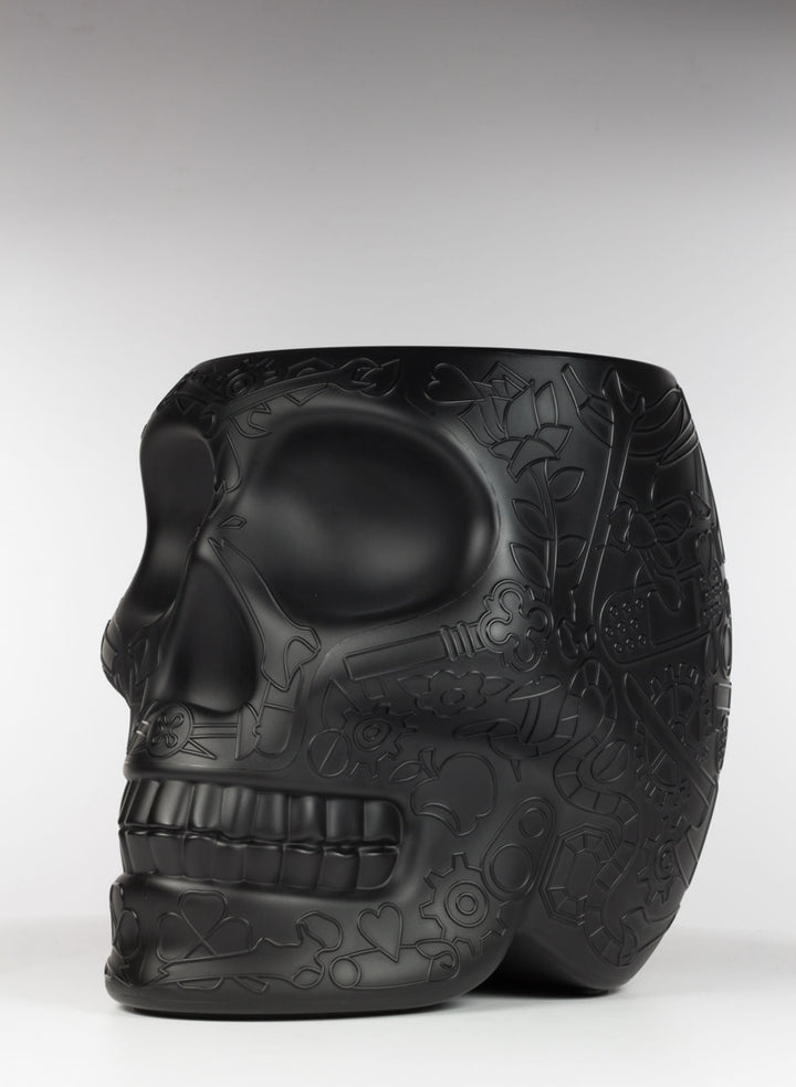 Ghiveci multifuncțional Mexico Black, Qeeboo