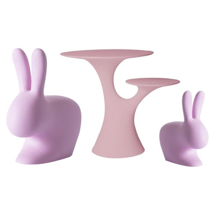 Masă Rabbit Tree Pink, Qeeboo