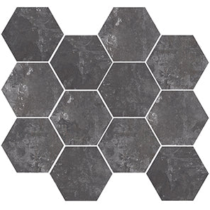 Mozaic Hexagonal Harlem Anthracite 28 x 30 cm G-2143 Aparici