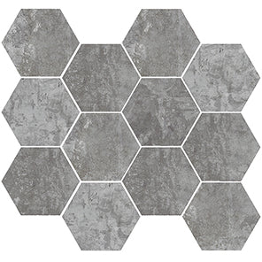 Mozaic Hexagonal Harlem Grey Natural 28 x 30 cm G-2143 Aparici