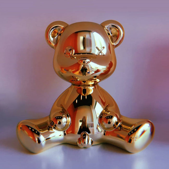 Lampă Teddy Boy Gold, Qeeboo