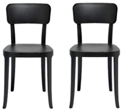 Set 2 scaune K Chair Black, Qeeboo