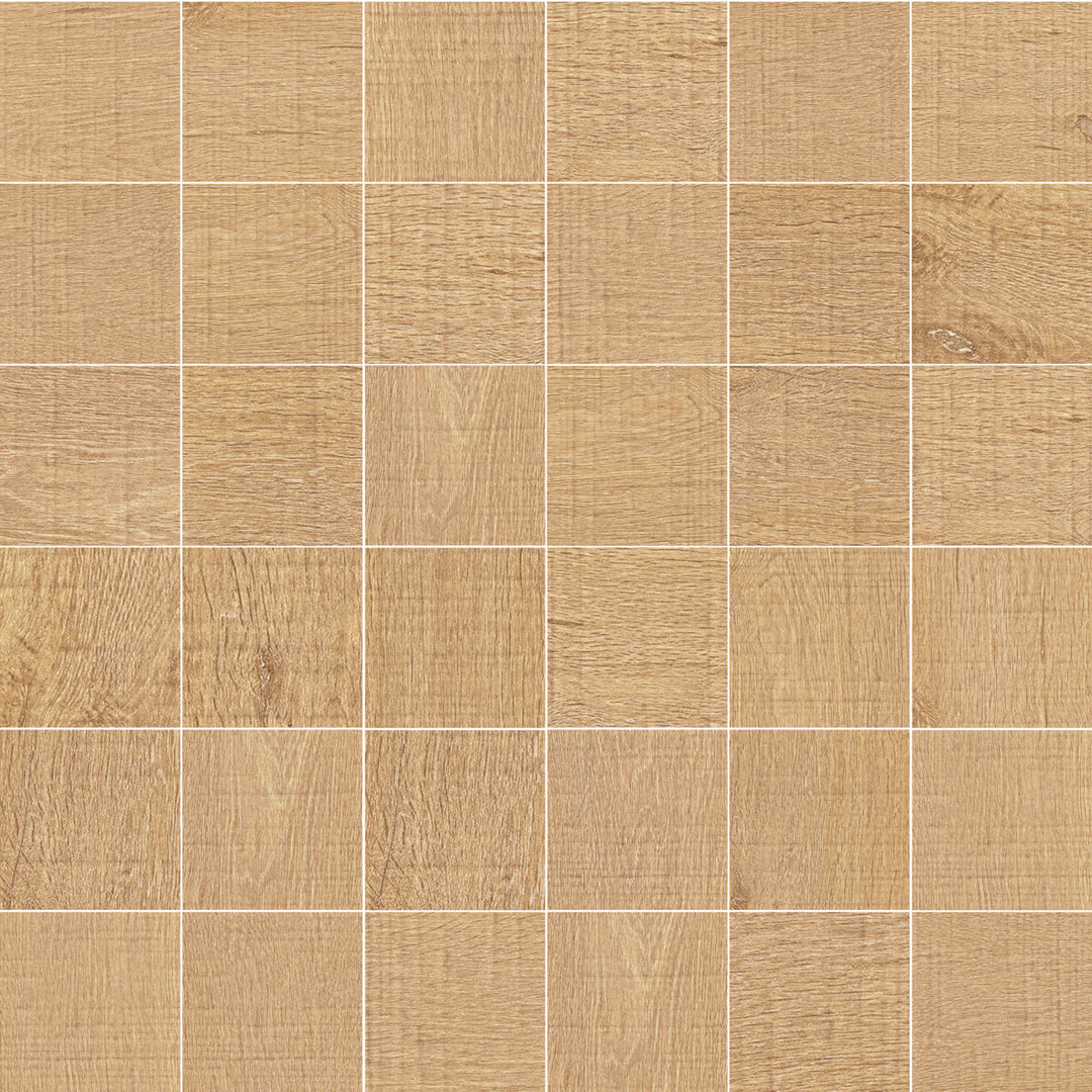 Mozaic 5x5 Norway Oak Natural 30 x 30 cm G-3666 Aparici