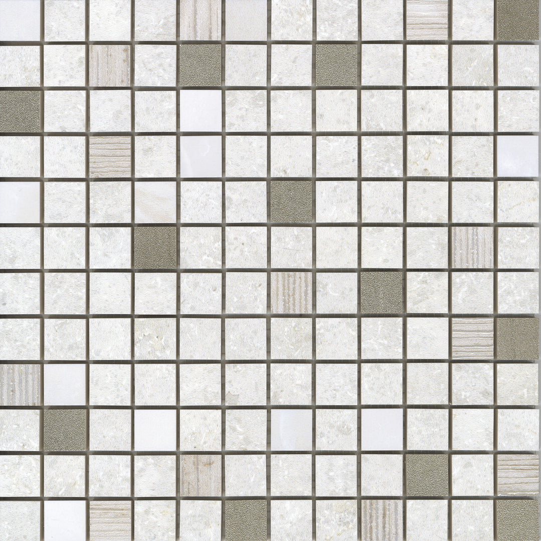 Mozaic 2.5 x 2.5 Gravite Grey 30 x 30 cm G-3828 Aparici