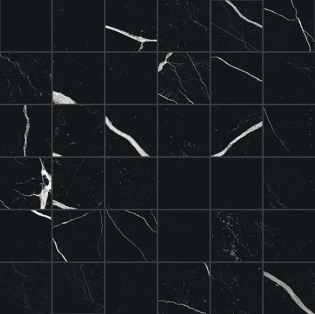 Gresie Mosaic Marmo Nero 30x30x0.95 cm 4100087 41zero42