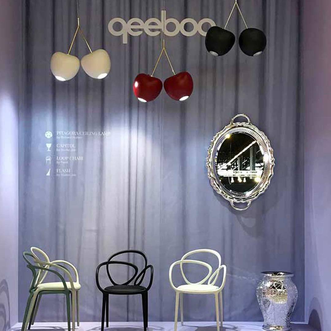 Lampă Cherry Ivory, Qeeboo