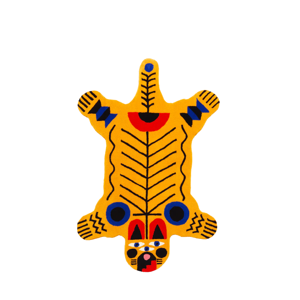 Covor Oggian Italian Tiger M  42106TG, Qeeboo