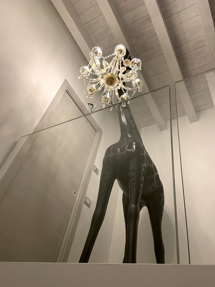 Giraffe in Love M Black Indoor, Qeeboo