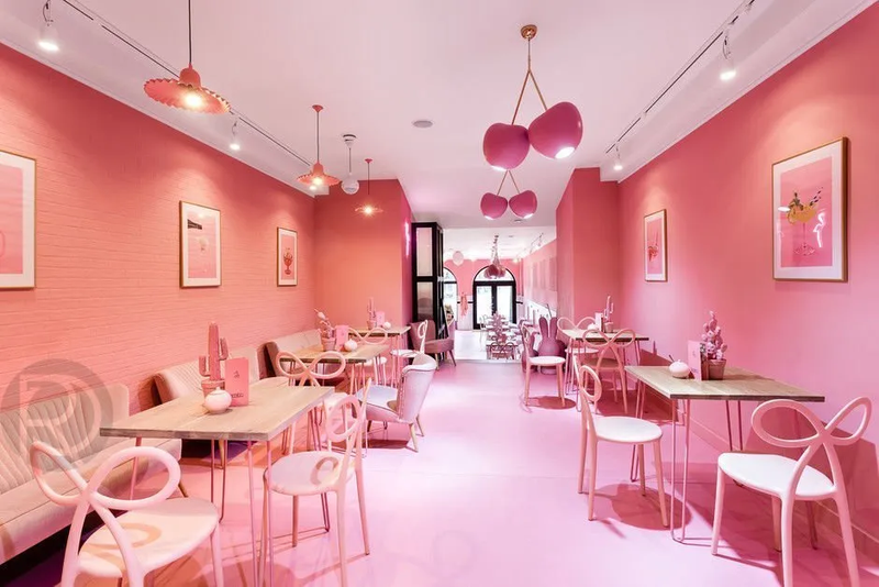 Lampă Cherry Pink, Qeeboo