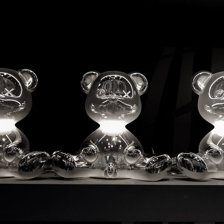 Lampă Teddy Boy Silver, Qeeboo