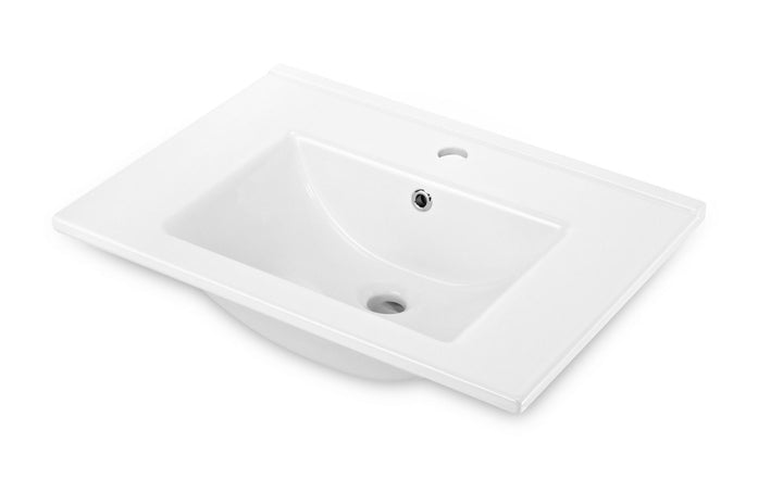 Floks, Lavoar încastrat în blat 60 cm alb CDI_6U6M Deante