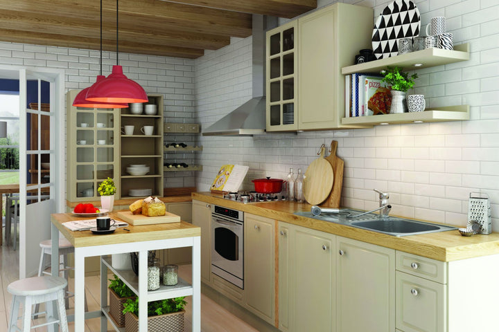 Legato, Chiuvetă de bucătărie cu un compartiment cu scurgere decor ZEL_3113 Deante