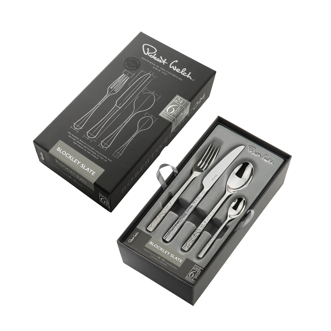 Set 84 Tacâmuri Blockley Slate Bright, Robert Welch