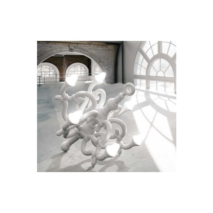 Candelabru Fallen XL White, Qeeboo