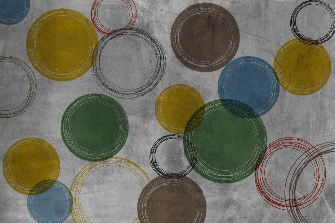 Tapet Color Circles 02, Instabilelab
