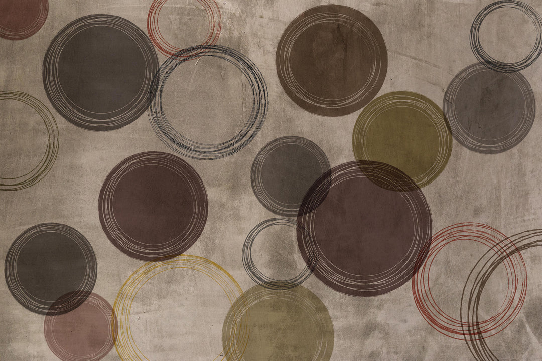 Tapet Color Circles 03, Instabilelab