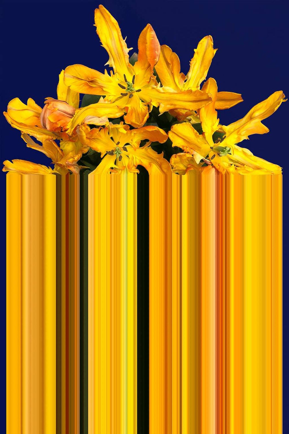 Covor Glitch Galben, Qeeboo
