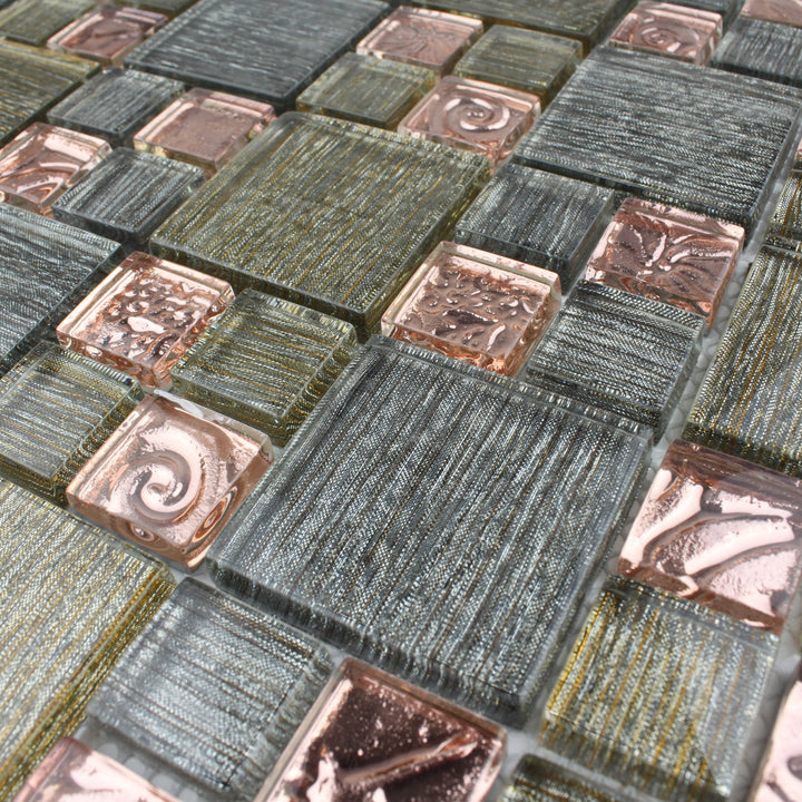 Mozaic de sticlă 300x300x8mm A-MGL08-XX-078, Midas