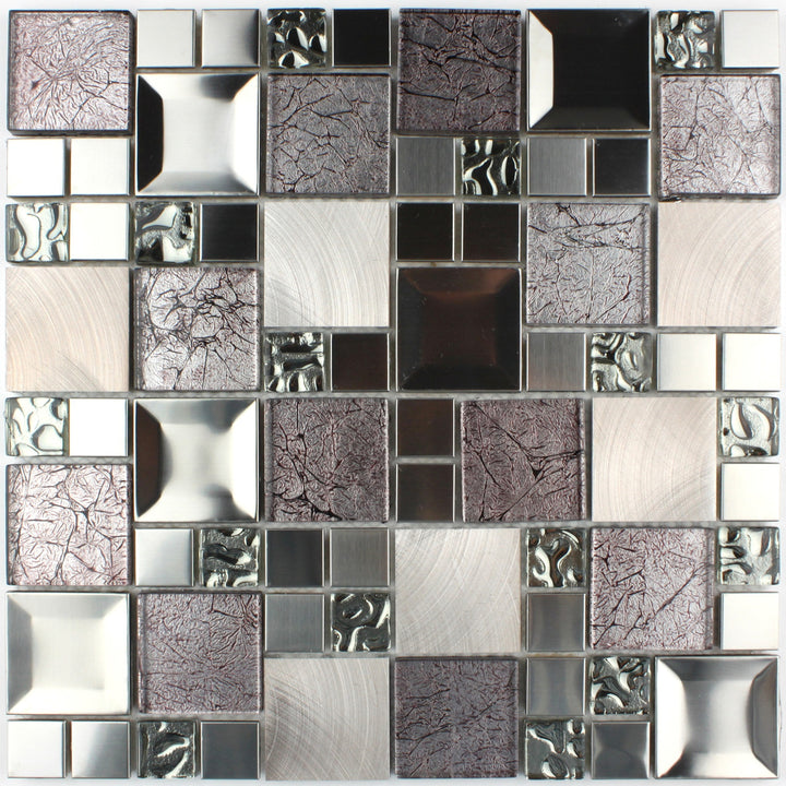 Mozaic de sticlă 300x300x8mm A-MGL08-XX-080, Midas
