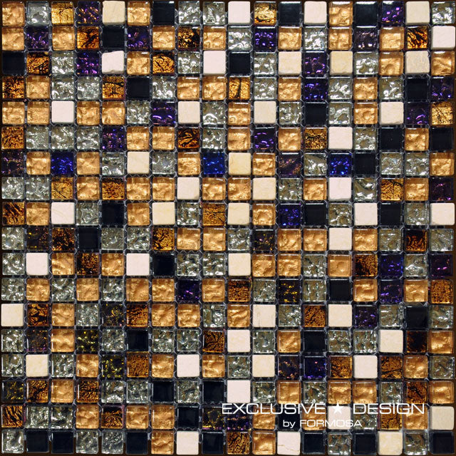 Mozaic de sticlă 305x300x8mm A-MMX08-XX-002, Midas