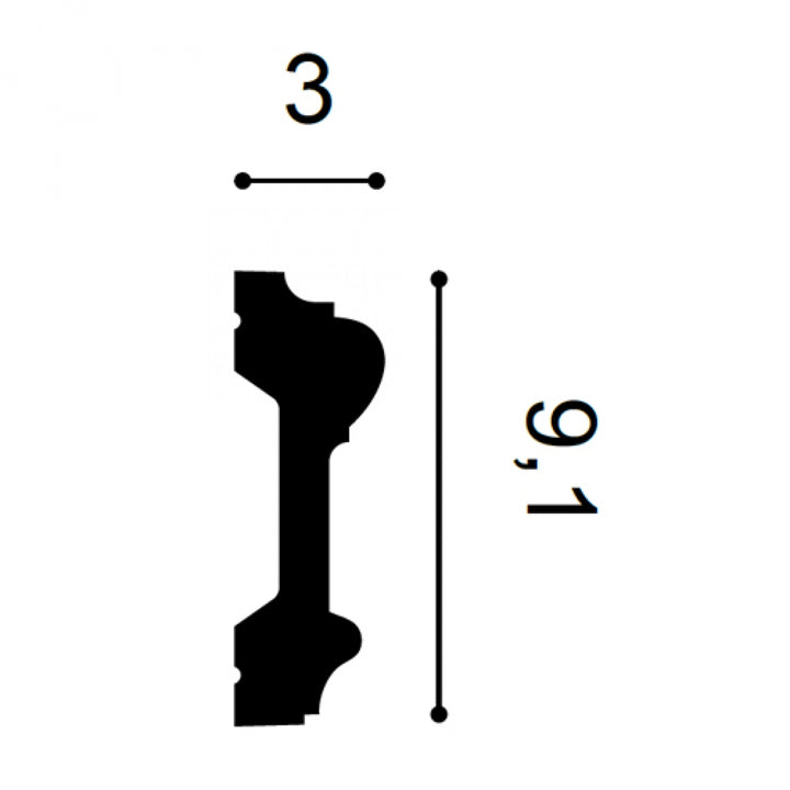 Ancadrament Alb Duropolimer P9010, Orac