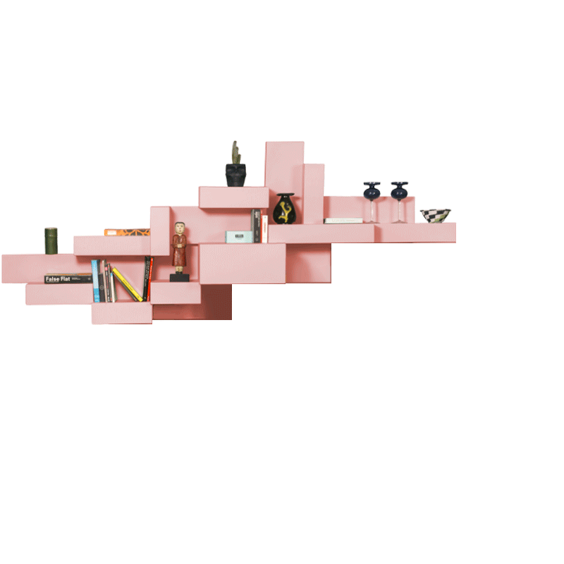 Bibliotecă Primitive Pink Avio, Qeeboo