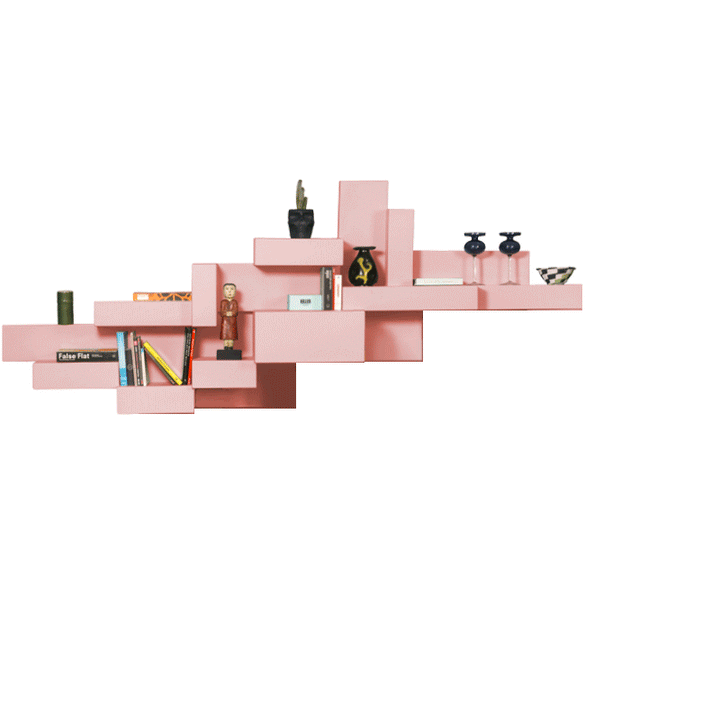 Bibliotecă Primitive Pink Avio, Qeeboo