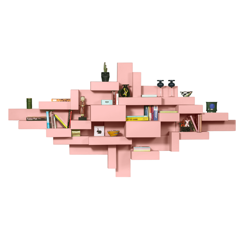 Bibliotecă Primitive Pink Avio, Qeeboo