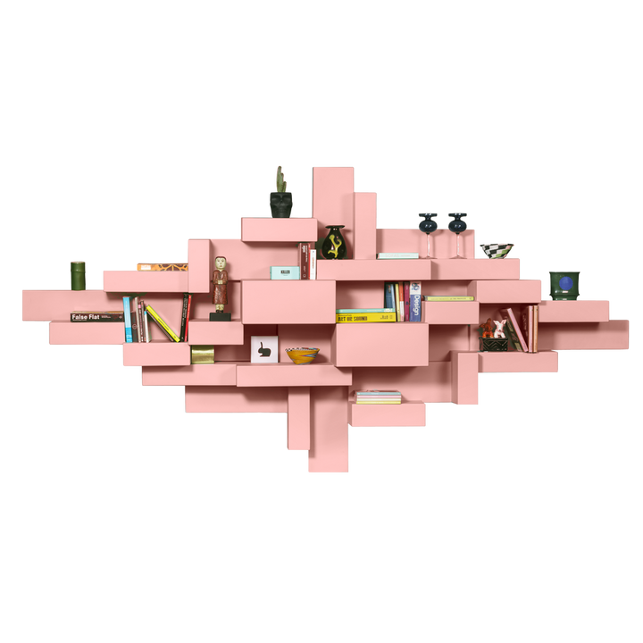 Bibliotecă Primitive Pink Avio, Qeeboo