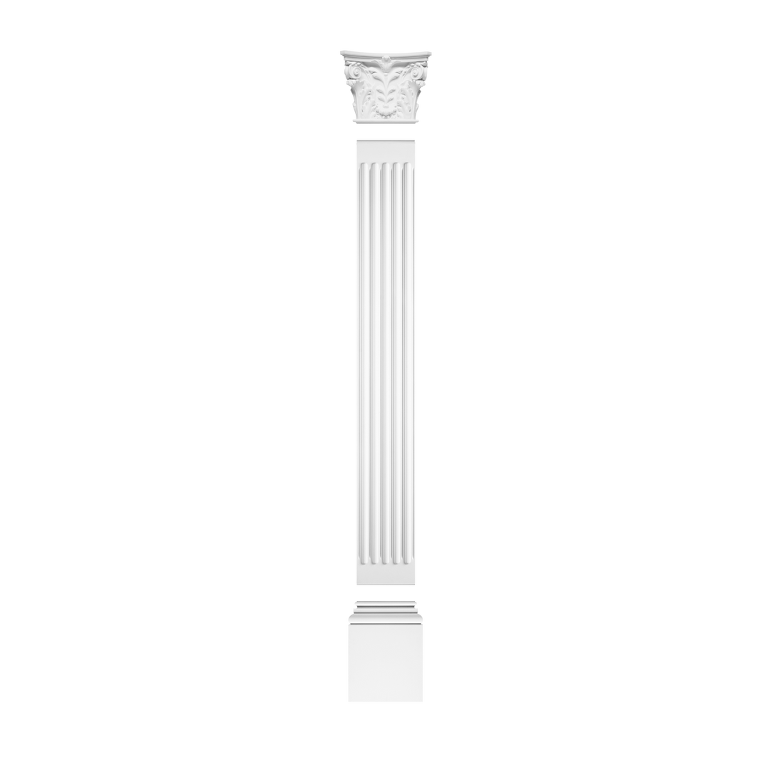 Capitel Pilastru Alb Duropolimer K251, Orac