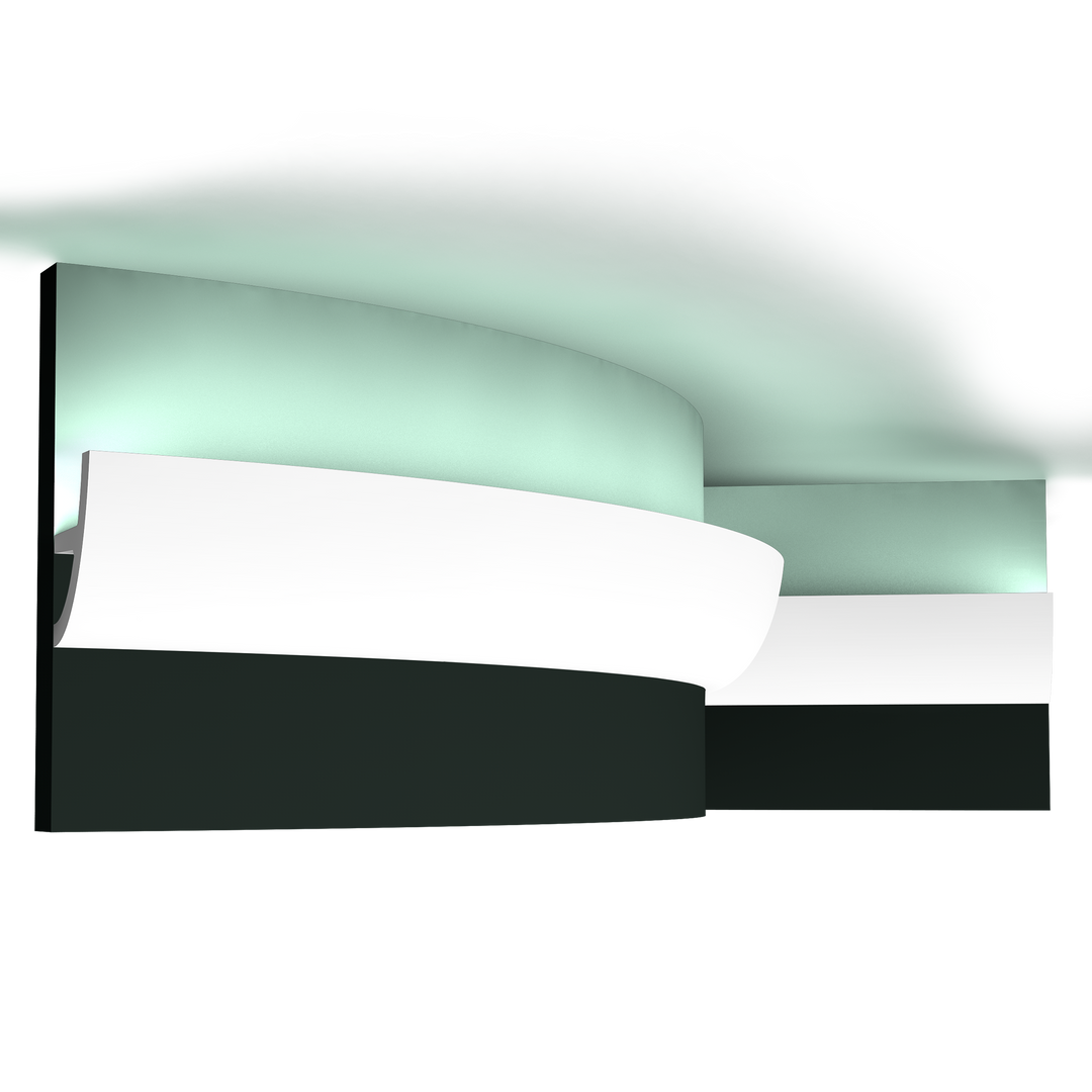 Cornișă Flex Albă Duropolimer C373F, Orac