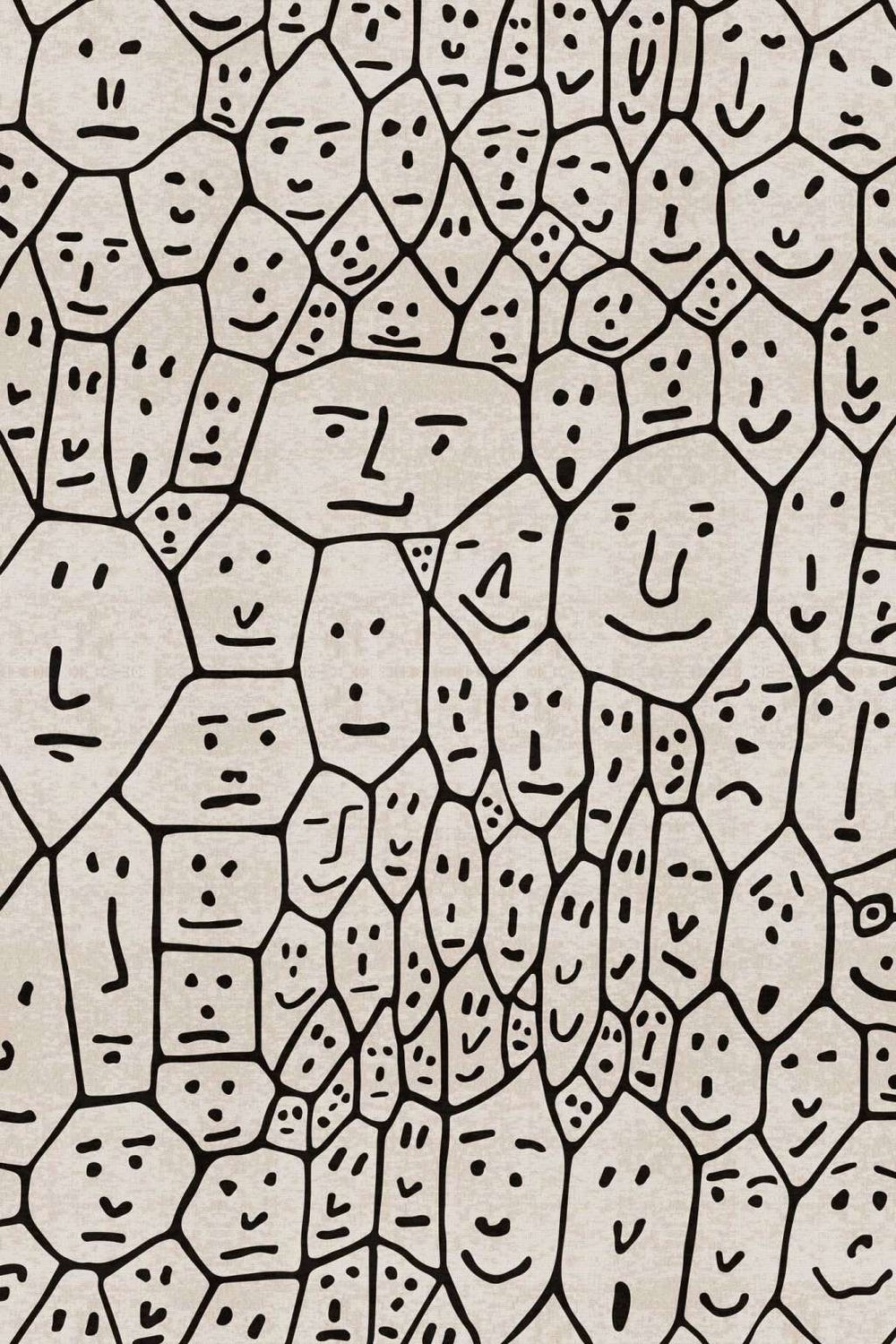 Covor Carpet People 1, Qeeboo
