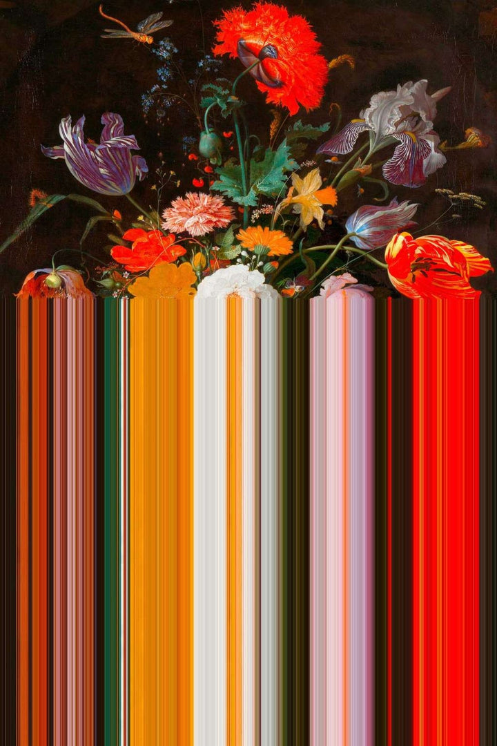 Covor Glitch Roșu, Qeeboo