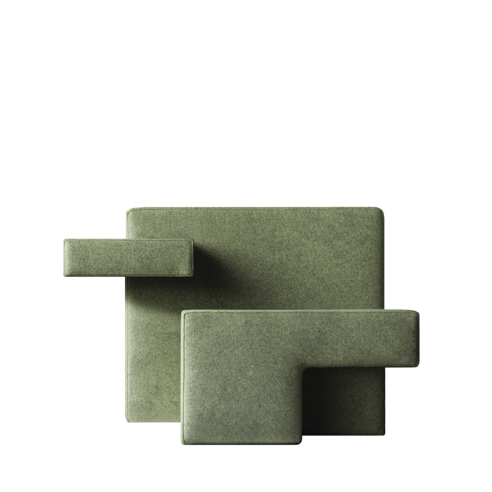 Fotoliu Primitive Green 917, Qeeboo