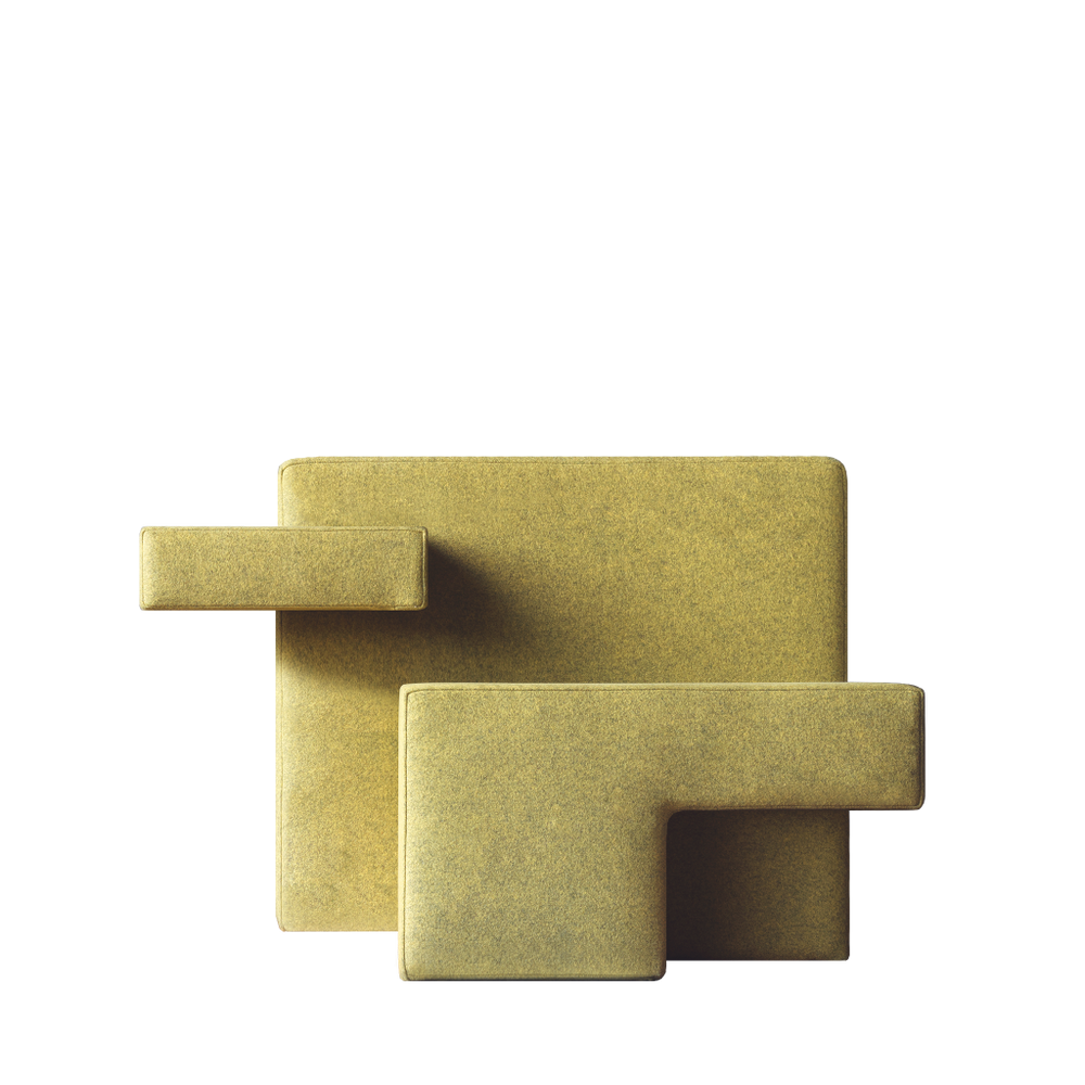 Fotoliu Primitive Yellow 427, Qeeboo