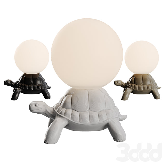 Lampă Turtle Carry White, Qeeboo