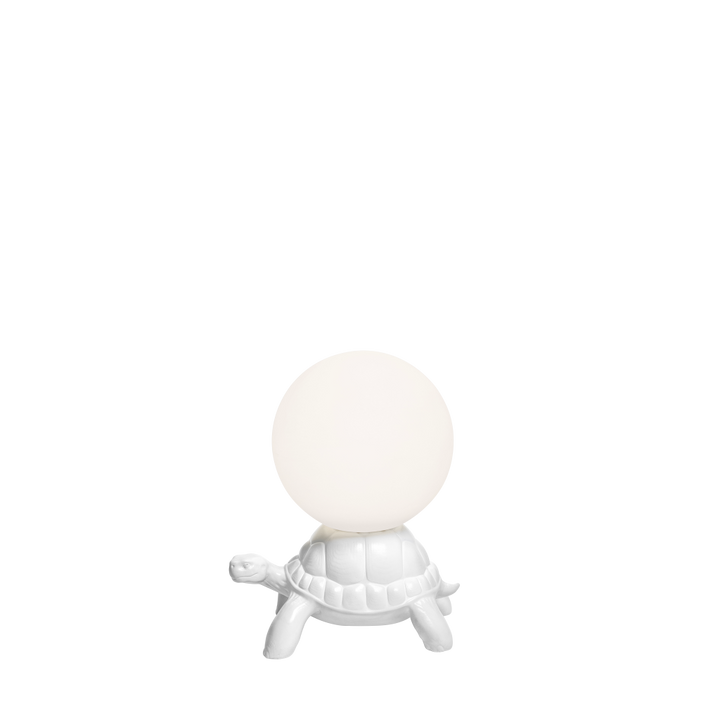 Lampă Turtle Carry XS White, Qeeboo