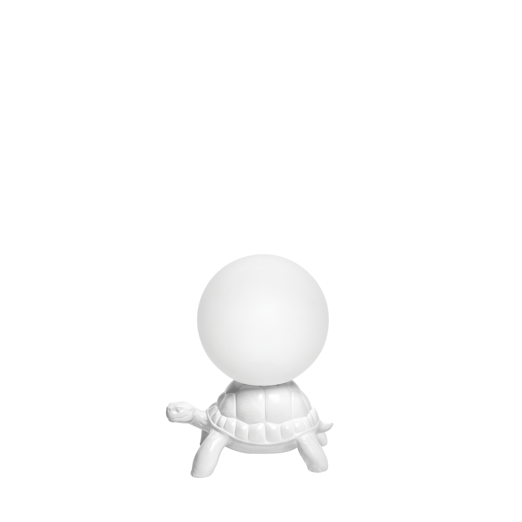 Lampă Turtle Carry XS White, Qeeboo