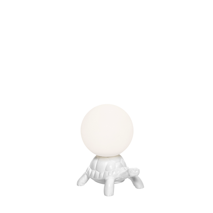 Lampă Turtle Carry XS White, Qeeboo