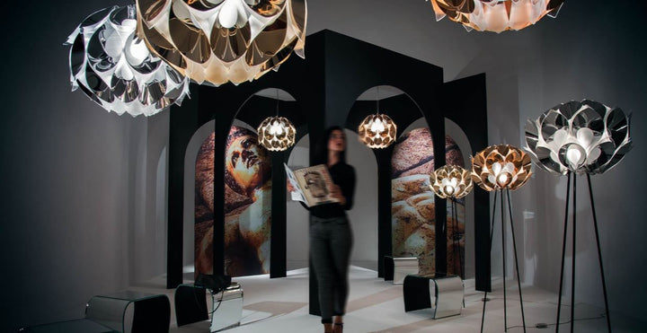 Lampadar Flora Gold, Slamp